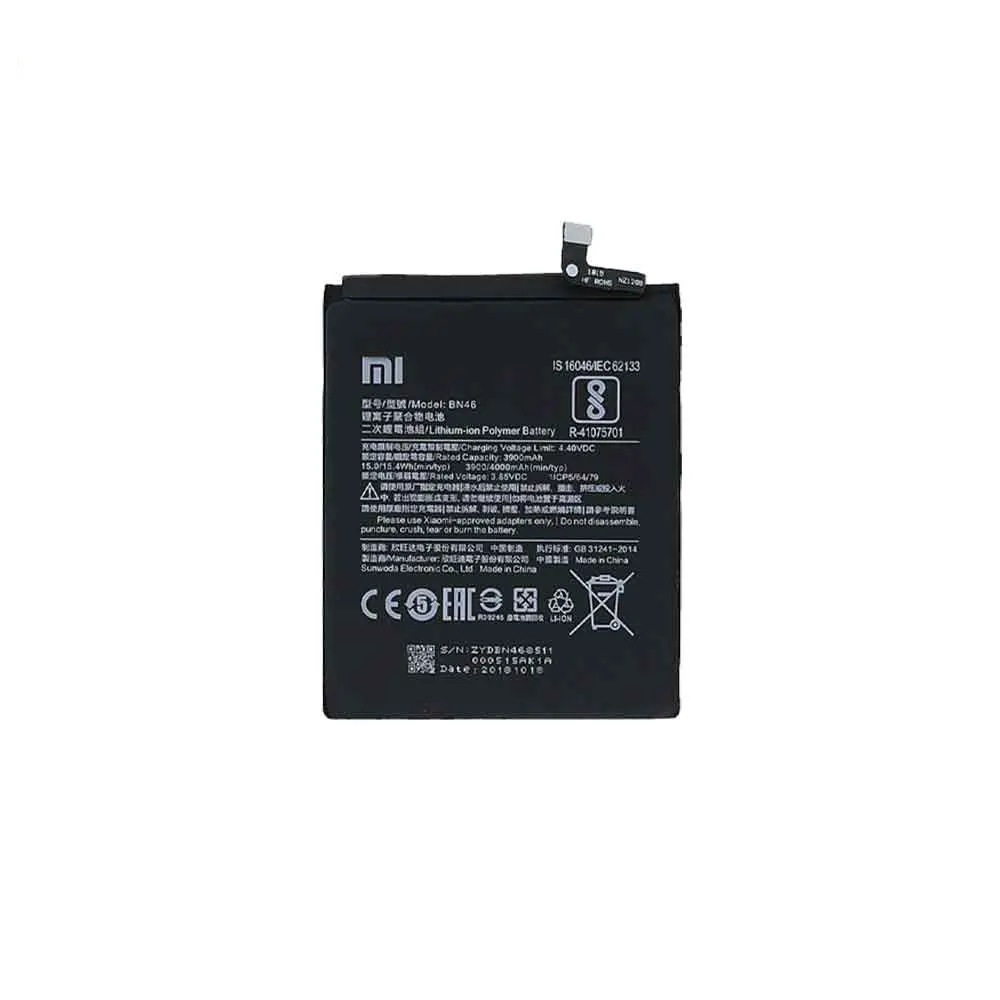 باتری موبایل مدل BN46 ظرفیت 4000 میلی آمپر ساعت مناسب برای گوشی موبایل شیائومی Redmi Note 8