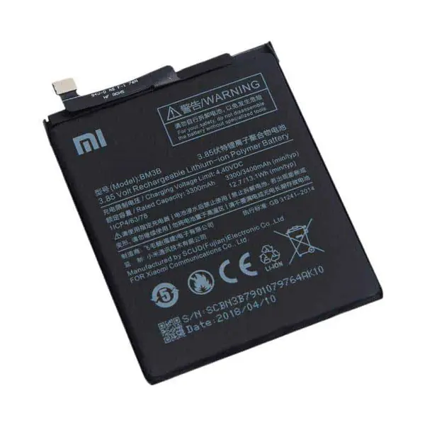 باتری موبایل مدل BM3B ظرفیت 3400 میلی آمپر ساعت مناسب برای گوشی موبایل شیائومی MI MIX 2