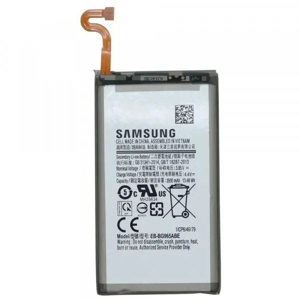 باتری موبایل مدل EB-BG965ABE ظرفیت 4000 میلی آمپر ساعت مناسب برای گوشی موبایل سامسونگ Galaxy S9 Plus