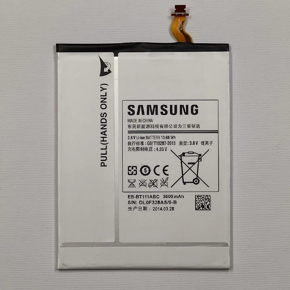 باتری تبلت مدل EB-BT111ABC  ظرفیت 3600میلی آمپر مناسب برای تبلت سامسونگ Galaxy Tab 3 Lite 7.0 SM-T111