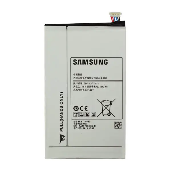 باتری تبلت مدل EB-BT705FBC34  ظرفیت 4900 میلی آمپر ساعت مناسب برای تبلت سامسونگ Galaxy Tab S 8.4